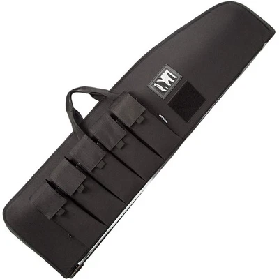 Rifle Case Tactical Rifle Bag with Multiple Magazine Holder Pouch,Lockable Zi... - Image 1 of 4