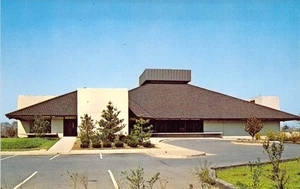 1969 NJ Cherry Hill Free public Library Vintage MINT Malcolm wells Postkarte N61 - Bild 1 von 2