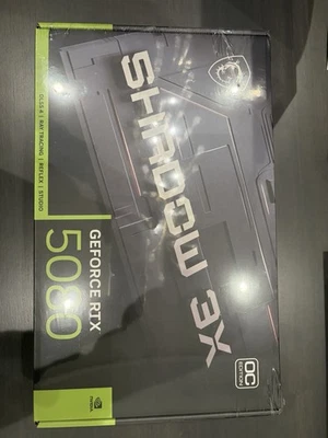 MSI nVidia GeForce RTX 5080 Shadow OC 16GB GDDR7 PCIe 5.0  (Sealed) - Image 1 of 2