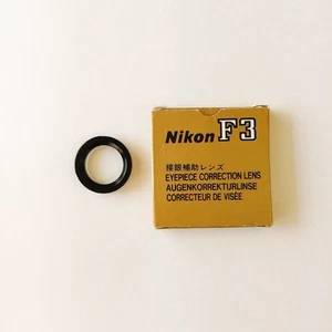 Nikon +3.0 EYEPIECE CORRECTION LENS for Nikon F3 in Box diopter 19mm lens - Picture 1 of 10