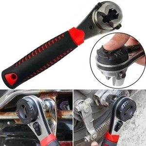 6-22mm Torque Spanner Adjustable Ratchet Wrench With Non-Slip Handle Hand Tool - Picture 1 of 13