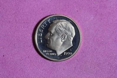 ESTATE FIND 1990 S- Proof Roosevelt Dime!!  #K47634 - Image 1 of 2