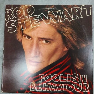 Rod Stewart Foolish Behaviour Brothers HS 3485 Vinyl Record - Picture 1 of 10