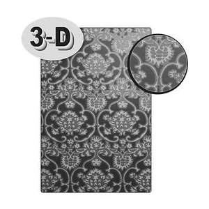 Poppy Crafts 3D Embossing Folder #42 - Damask - Picture 1 of 3