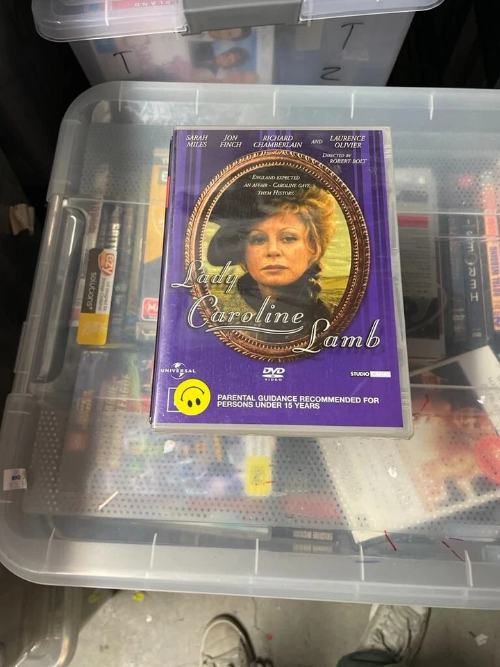 Robert Bolt's Lady Caroline Lamb DVD 1972 Región 4 Richard Chamberlain DRAMA Foto 1 de 1