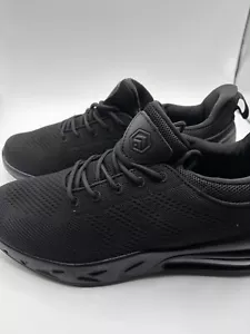 LARNMERN Mens Non Slip Work Shoes Slip On Water Resistant Walking Sneakers Size9 - Picture 1 of 7