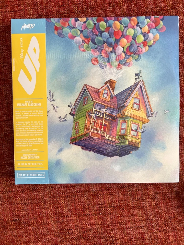 UP (DISNEY PIXAR MONDO SOUNDTRACK) [2 X BLUE VINYL] NEW & SEALED - Image 1 of 2