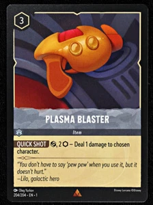 Disney Lorcana TCG - Plasma Blaster - 204/204 - Rare - Regular NM - Picture 1 of 2