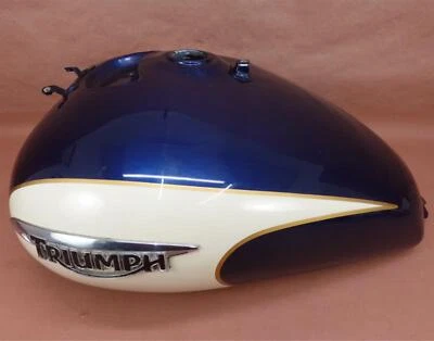 Tanque de combustible de gasolina Triumph America 2006-2015 depósito de gasolina - abollado Foto 1 de 4