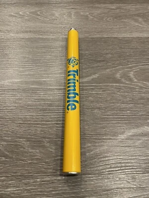 30CM Yellow GPS Antenna Extension pole,5/8 x 11 thread both ends For Trimble