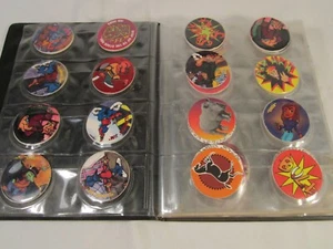 Lot of 100+ Misc STACK N SMACK 1990's POGS Caps STREET KAPS & Album [Y124A] - Picture 1 of 10