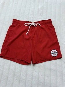 Hollister Guard Patrol Badeshorts rot XL - Bild 1 von 5