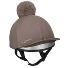 LeMieux Mesh Hat Silk With Removable Pom