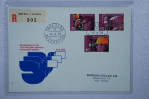 CH01 Europa Schweiz 1134-1136 Einzelmarken FDC RAR - Picture 1 of 1