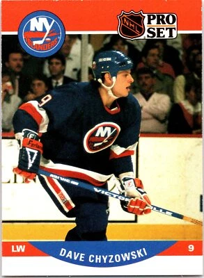 1990-91 Pro Set #483 Dave Chyzowski - Image 1 of 2