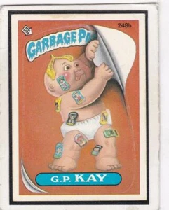1986 Topps Garbage Pail Kids #248b G. P. Kay - Picture 1 of 1