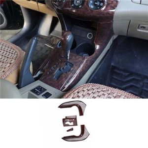 For Toyota RAV4 2006-2012 Middle Console Cover Trim Wood Grain Gear Shift Frame - Picture 1 of 8