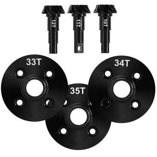 Overdrive Underdrive Steel Helical Gear For TRX4 TRX6 1/10 RC Car