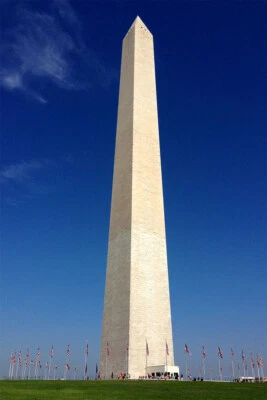 Washington Monument Historical Icon Landscape Wall Art Home Decor - POSTER 20x30 - Image 1 of 3