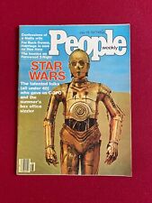 1977 Star Wars,  "People"  Magazine (No Label) Scarce / Vintage