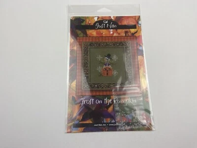 Just Nan Frost On The Pumpkin Counted Cross Stitch Pattern - Image 1 of 4