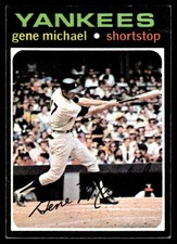 1971 Topps Gene Michael New York Yankees #483 Ex-MT