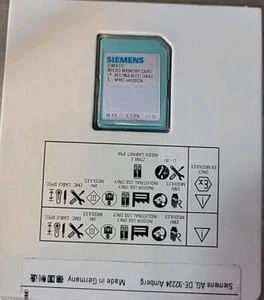 SIEMENS 6ES7953-8LF31-0AA0 Memory Card                                   Loc3E40 - Picture 1 of 4