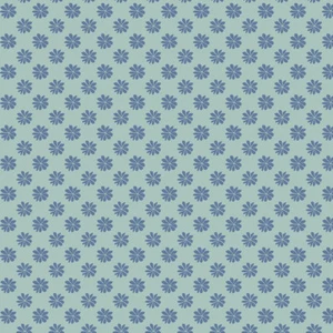 Floral Punto Flores Azul El Inglés Jardín Liberty Tela FQ + Más 100% Algodón - Imagen 1 de 1