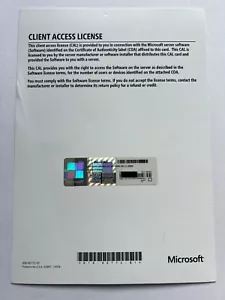 1 CAL USER (Benutzer) für Windows 2019 Terminal Server/ RDS Remote Desktop NEU - Bild 1 von 2