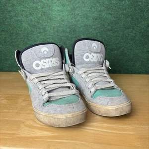 Zapatos de skate Osiris Clone para mujer talla 10 gris ópalo grueso Y2K - Imagen 1 de 12