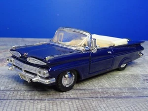 Chevrolet Impala 1959 Sunnyside azul descapotable SS5721 aprox. 1:34 aprox. 15 cm VF 517 - Imagen 1 de 7