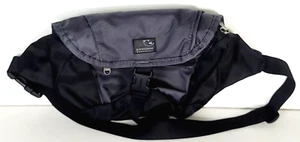 Kathmandu Waist Bag Black Nylon Fanny Pack w Adjustable Strap - Picture 1 of 4