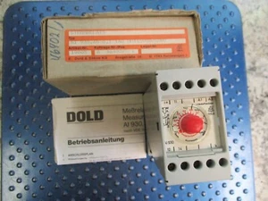 NUEVO RELÉ VARIOMÉTRICO E. DOLD & SOHN 4 AMPERIOS 150 VAC AI 930.60 - Imagen 1 de 6