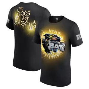 WWE Black Bron Breakker The Dogs Are Barking T-Shirt *NEU* Official Shirt - Bild 1 von 3