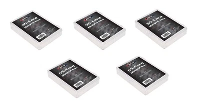 (Pack de 5) BCW 55-Tarjetas Bisagras Plástico Cajas Soportes/Estuches para Tarjetas Coleccionables Foto 1 de 4