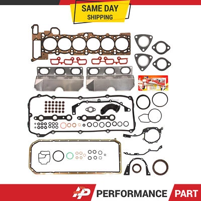 Juego completo de juntas para 01-06 BMW 325i 530i X3 X5 Z4 2.5 3.0 DOHC M54 Foto 1 de 4