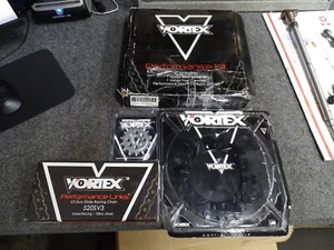 Vortex CK2257 Sprocket Chain Kit STL/ALU 14/37T BLK SX3 520-108L Honda CBR300R - Picture 1 of 12
