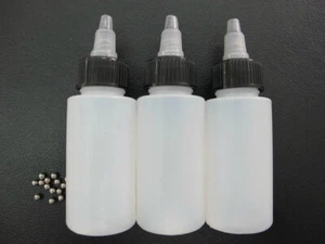 U-Star Paint Mixing / Empty Bottles (60ml x 3pcs) with Mixing Balls - Picture 1 of 1