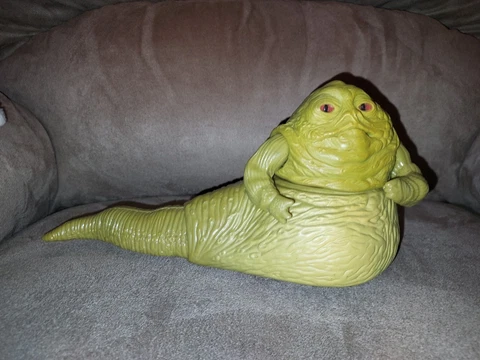 Vintage Star Wars 1983 Jaba The Hutt Figure Original 80's Kenner Unbroken Cover