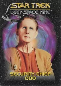 Star Trek DS9 Deep Space Nine Actionfigur Karte Sicherheitschef Odo - Bild 1 von 2