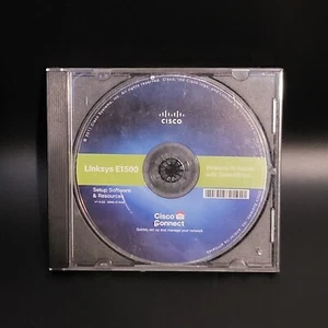 OEM Cisco Linksys E1500 CD Setup Software & Resources - Picture 1 of 2