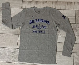 St. Louis BattleHawks Football Gray Men’s Long Sleeve Thermal Shirt Size M NWOT - Picture 1 of 5