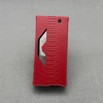 Capa de couro genuíno feita sob medida A6 para XDUOO XD05T - Imagem 1 de 4