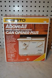 PRESTO ABOVE ALL CAN OPENER PLUS MODEL 05600 UNDER CABINET NEW - Picture 1 of 7
