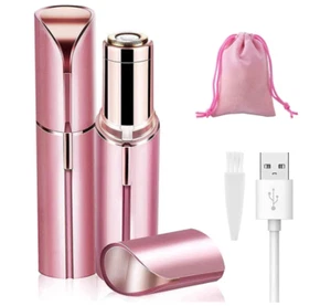 Flawless Facial Hair Remover Painless Hair Removal Portable Trimmer USB Recharge - Picture 1 of 8