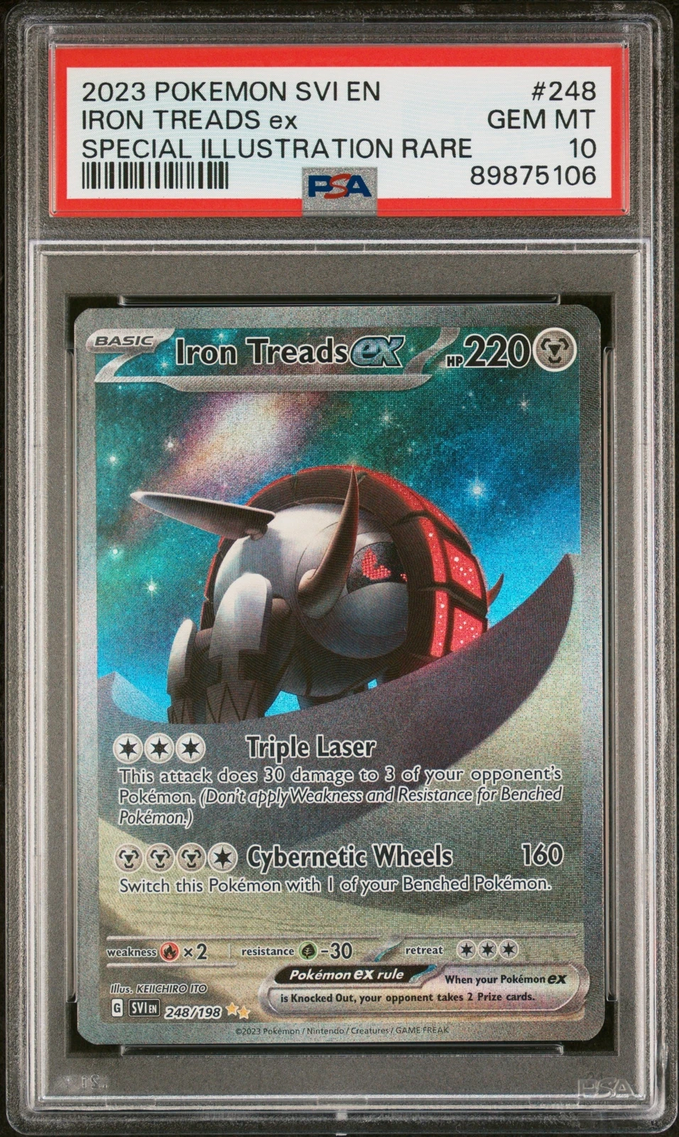 Iron Treads Ex #143 Precios | Pokemon Scarlet & Violet | Tarjetas De Pokemon