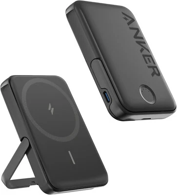 Anker MagGo Magnetic Power Bank w/Kickstand 5000mAh 7.5W Wireless Battery - Image 1 of 4