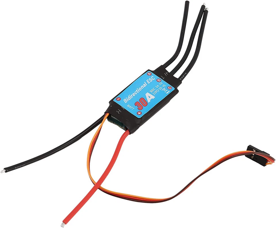 30A Brushless Type 2S-4S ESC Forward/Reverse for Miniature R/C Car - Image 1 of 1