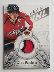 2013-14 Panini Crown Royale Lords of the NHL Patch SSP Alex Ovechkin L-OVI 05/10 - Bild 1 von 4
