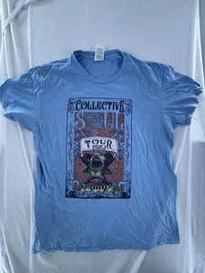 Collective Soul 2023 US Concert Tour Group T-Shirt Blau Größe XL - Bild 1 von 7